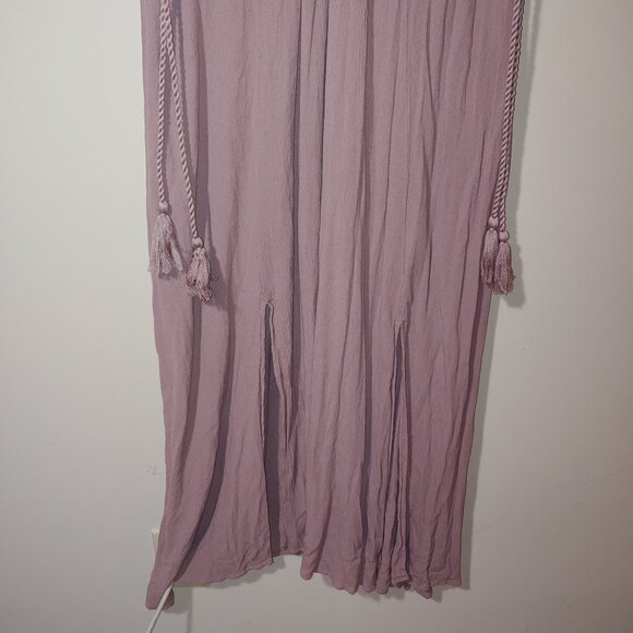 Baltic Born Jennifer Deep V Neck Maxi Dress Dusty Pink Rose  Size XXL - Picture 9 of 11